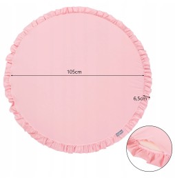 KiddyMoon Pink XL Foam Mat