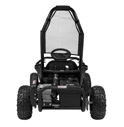 Black MUD MONSTER Vehicle - Durable Go-Kart