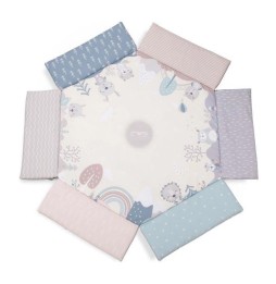 MoMi PASTEL Educational Play Mat for Kids