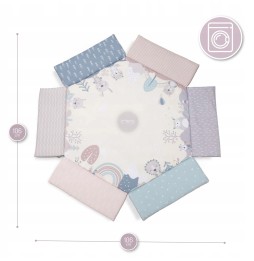 MoMi PASTEL Educational Play Mat for Kids