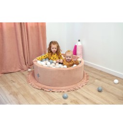 Piscina uscată rotundă KiddyMoon 90x30