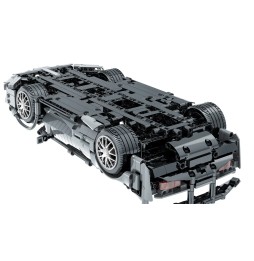 Building Blocks Sport Car Gray Set 1356 Pcs