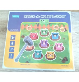 Covor educativ Montessori Whack-a-mole 3+