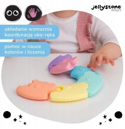 Silikonowa układanka sensoryczna Jellystone