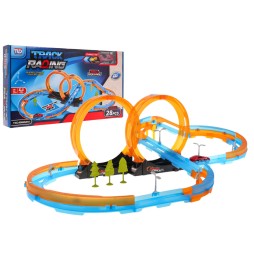 Race Track Fast Loop 28-Piece Set for Kids