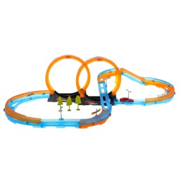 Race Track Fast Loop 28-Piece Set for Kids