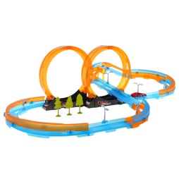 Race Track Fast Loop 28-Piece Set for Kids