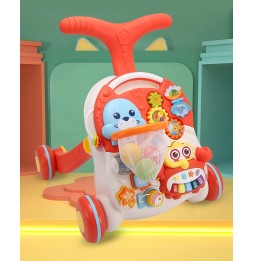 Interactive 5in1 Walker Push Toy for Kids