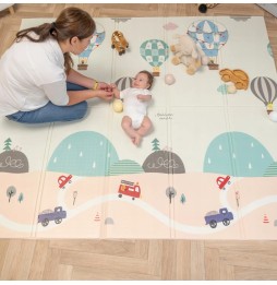 KiddyMoon Educational Mat 180x200 cm