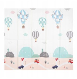 KiddyMoon Educational Mat 180x200 cm