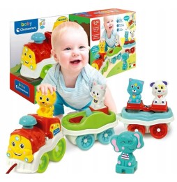 Train Toy with Animals for Little Ones