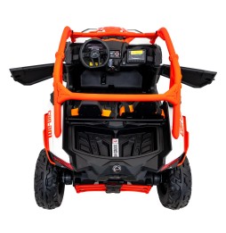 Vehicul buggy Maverick Turbo RR portocaliu pentru copii