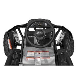 Black MUD MONSTER Vehicle - Durable Go-Kart