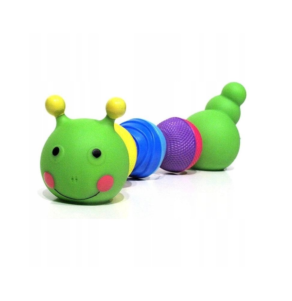 Sensory Caterpillar Blocks for Toddlers