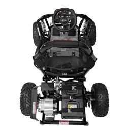 Black MUD MONSTER Vehicle - Durable Go-Kart