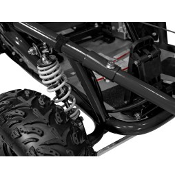 Black MUD MONSTER Vehicle - Durable Go-Kart