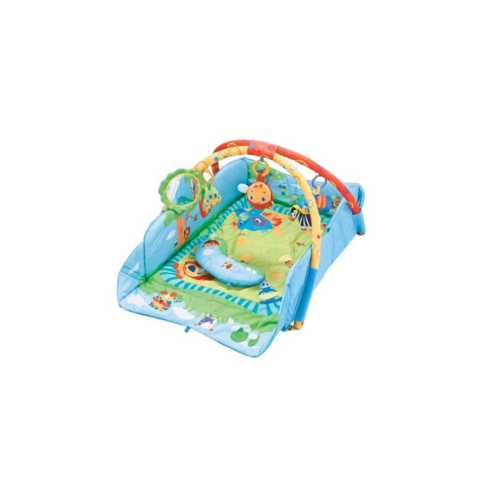 3-in-1 Safari Educational Play Mat for Kids