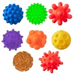 Set of 8 Sensory Balls for Kids