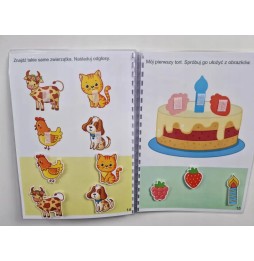 Educational Book I'm One Year Old for Girls