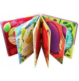 Sensory Touch Book About Fruits