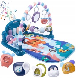 Educational Play Mat for Infants with Piano