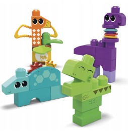 Sensory Dinosaur Building Blocks Toy for Kids