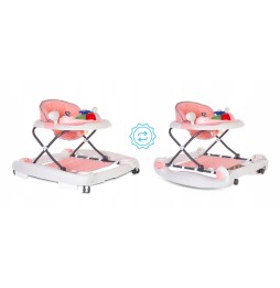 Interactive Baby Walker Pink and Gray