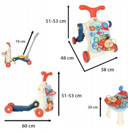 5-in-1 Interactive Educational Table for Kids