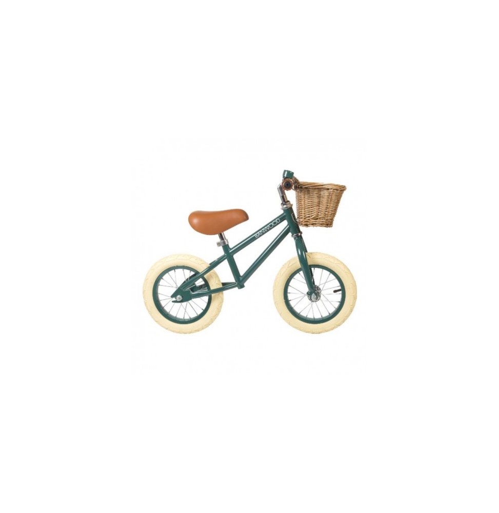 Banwood FIRST GO! Green Balance Bike for Kids