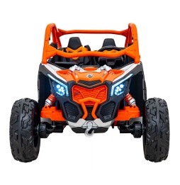 Pojazd buggy Maverick Turbo RR pomarańczowy dla dzieci