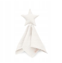 Yosoy Doudou Star Muslin Cuddle Toy Ecru