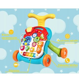 HappyBaby Interactive Educational Push Walker