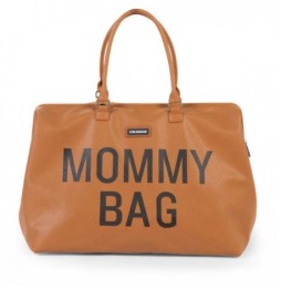 Childhome torba mommy bag brązowa - styl i funkcjonalność