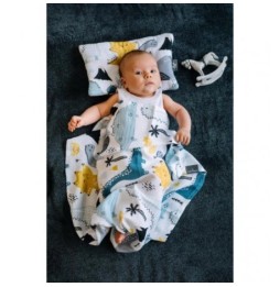 Bamboo Swaddle with Silver Ions - 110x110 cm