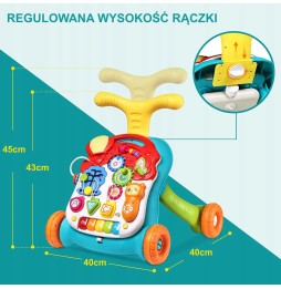 HappyBaby Interactive Educational Push Walker