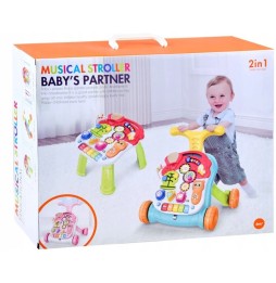 HappyBaby Interactive Educational Push Walker