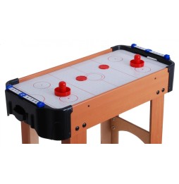 Kids Air Hockey Table with Wood Effect