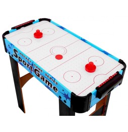 Zestaw do air hockey dla dzieci z stołem MDF i grzybkami