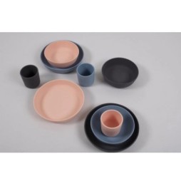 Filibabba Silicone Dinner Set Powder Blue