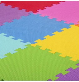 Grube puzzle piankowe edukacyjne zestaw XXL