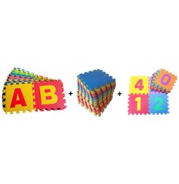 Thick Educational Foam Puzzle Set XXL