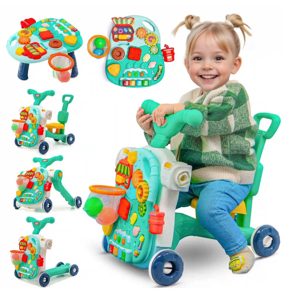 4-in-1 Toy: Bike, Walker, Scooter