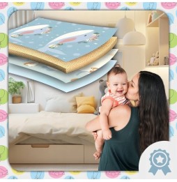 Reversible Educational Mat 180x200 XPE for Kids