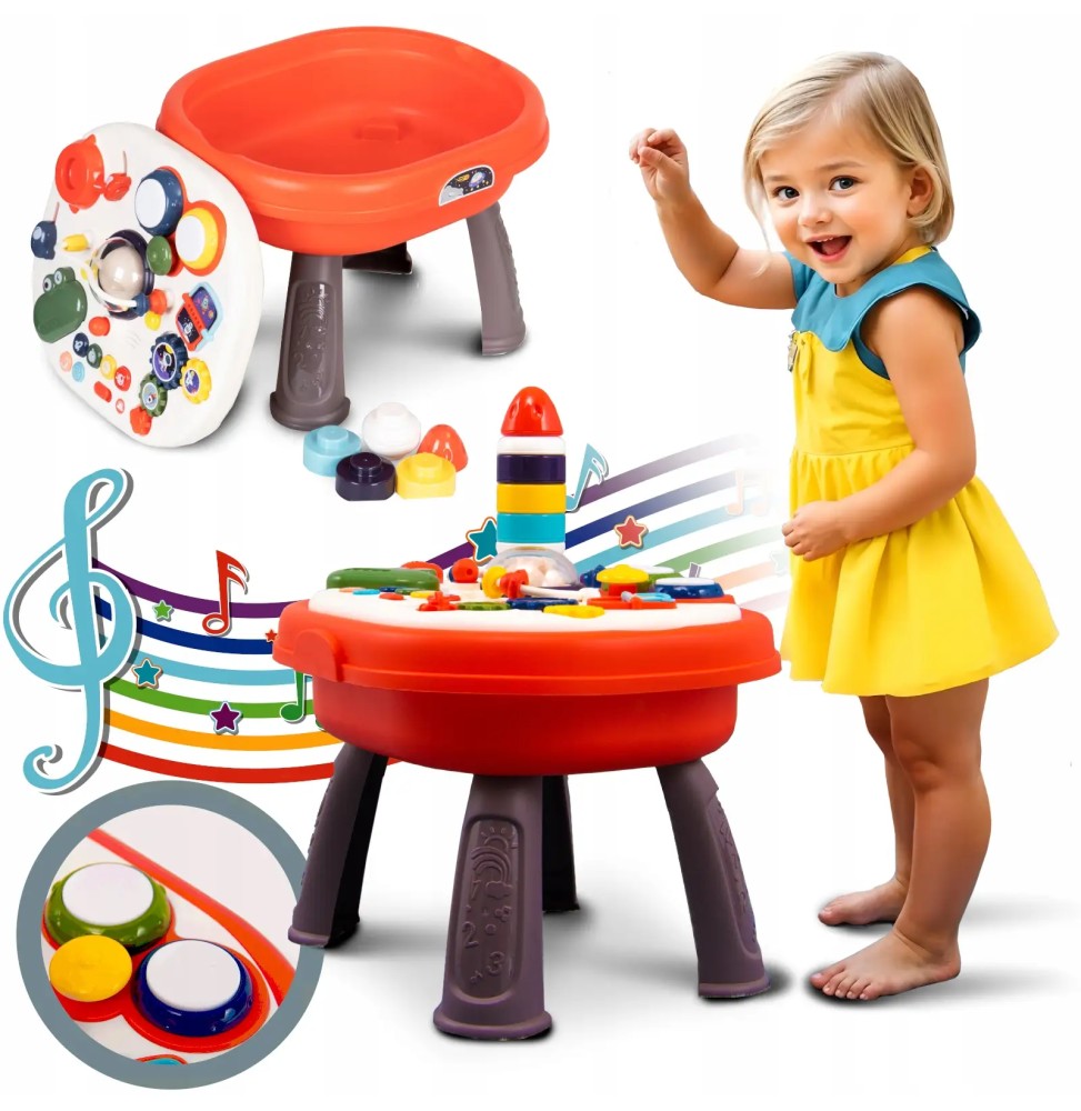 2-in-1 Interactive Educational Table for Kids