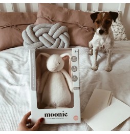 Moonie szumiący króliś z lampką LED