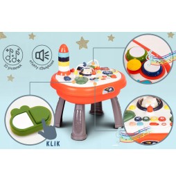 2-in-1 Interactive Educational Table for Kids