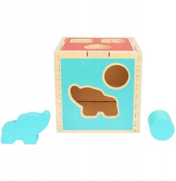 Drewniany sorter edukacyjny Tooky Toy
