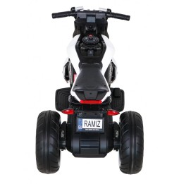 Future Motorcycle for Kids - White with Audio Panel