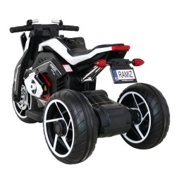 Future Motorcycle for Kids - White with Audio Panel