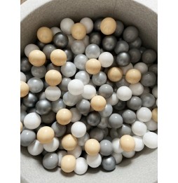 Dry Ball Pit 40x90 Light Gray